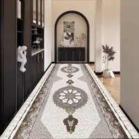 Luxury Long Corridor Carpet Runner Washalbe Living Room Home Decor Long Hall Rug Anti Slip Entryway Floor Mat Customizable Ковер 2