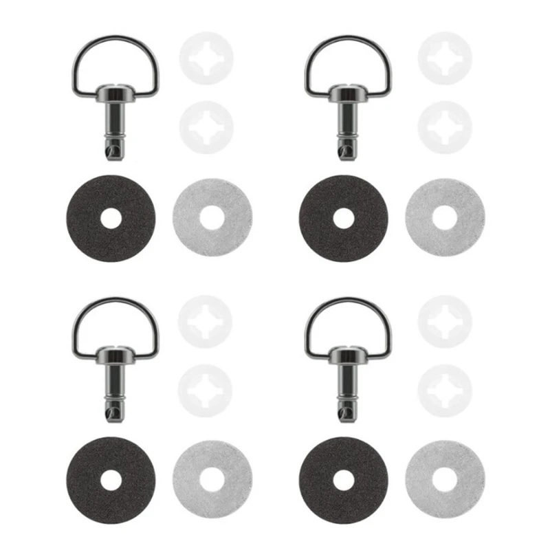 14mm/19mm Universally Quick Release Race Fairing Fasteners D-Rings 1/4 Turn Rivet Motorcycle Racings Bolts Screws