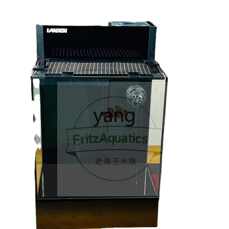 

Yhl White Tank Sea Water Aquarium Bottom Filter Sea 40cm Fish Tank Bar Back Filter Integrated Fish Tank Fixed