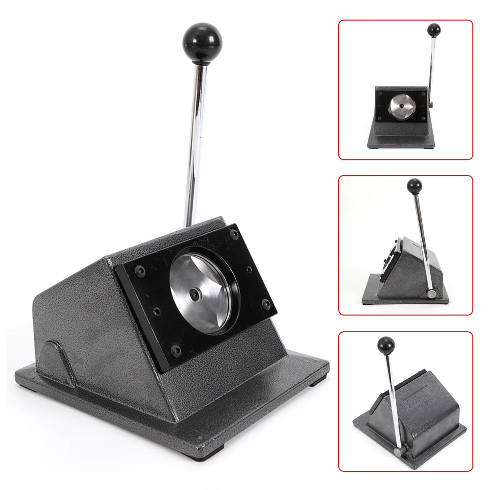 58mm Button Maker Card Badge Punch Press Machine Parts Circle Cutter cutting Paper Weighing Around 0.66 Lbs