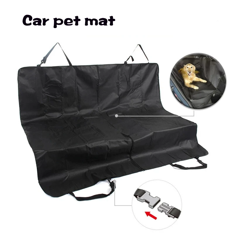 Car Seat Mat Pet Carrying Rear Seat Cover Waterproof Anti-Dirty Anti-Scratch Protector Mat Cat Dog Safety Travel Accessories pet accessories car seat cover dog seat cover pet supplies