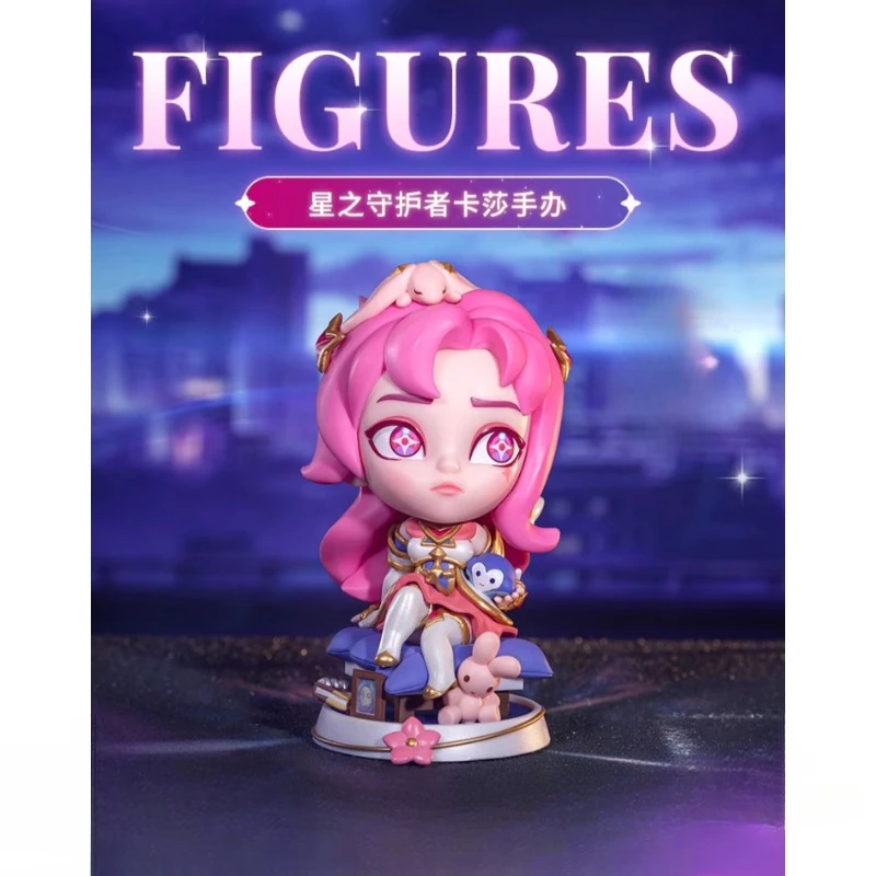 

Original League of Legends Star Guardian Kaisa Figures Anime Q Version Model Toy Kid Gift Action Game Periphery Cute Decorations
