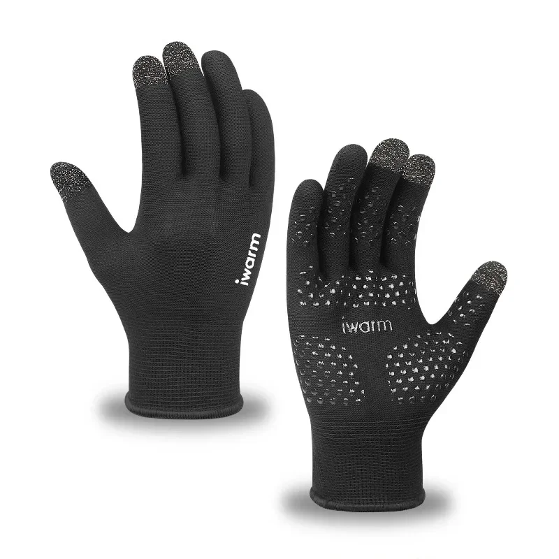 Anti-ultraviolet Outdoor Sports Running Glove Warm Touch Screen Gym Fitness Full Finger Glove For Men Women Knitted Magic Gloves 6