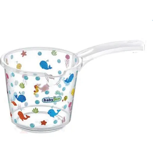 

Mother Baby Care Bath Maşrapası Patterned Figured Transparent