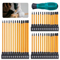 ​14Pcs 75/100/150mm Impact Torx Bit Set With Screwdriver handle T5-T40 Star Screwdriver Bit Tamper Proof Torx Bit Set 1