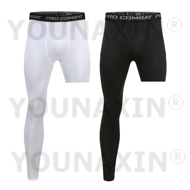 Basketball Tights 3/4 Compression Pants Men - Men Shorts 3/4 Pants