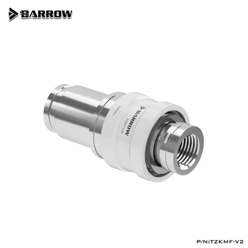 Conector de Desconexão Rápida do Carrinho de Mão Masculino Fêmea Kit g1 Encaixes de Componentes de Resfriamento de Água do Computador Faça Você Mesmo Tzkmf-v2