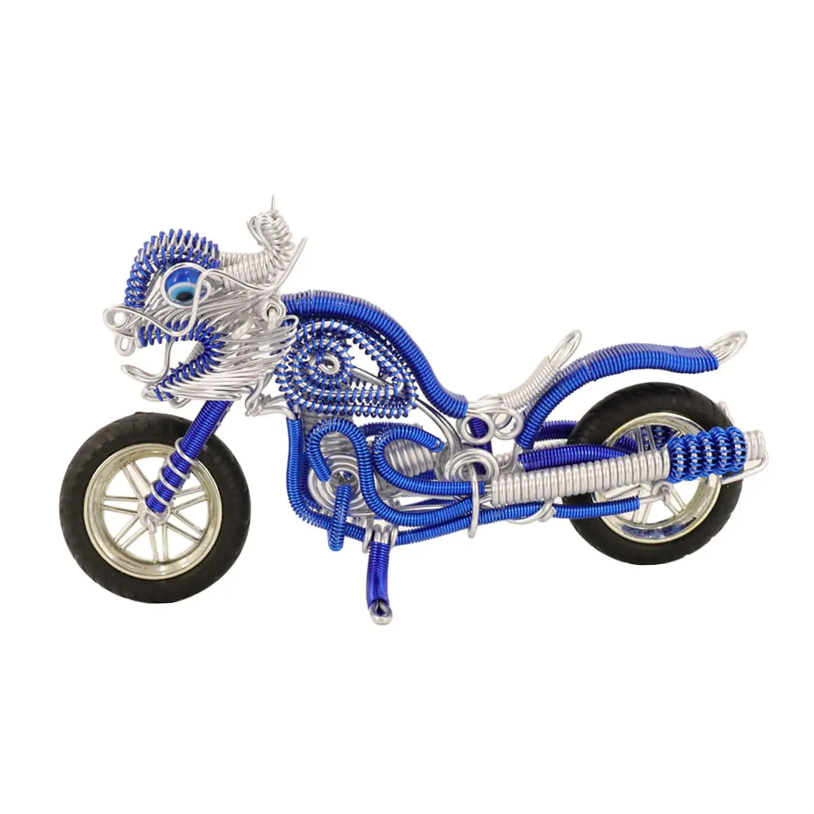 

Motorcycle Model Metal Figure Crafts Souvenir Decor for Bar Living Room Cafe