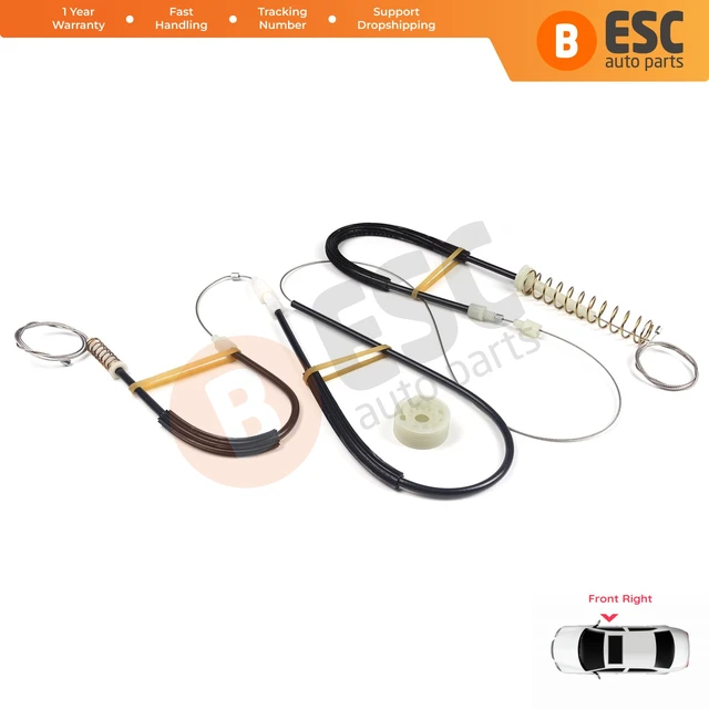 ESC Auto Parts EWR5173 Window Regulator Repair Set Front Right 