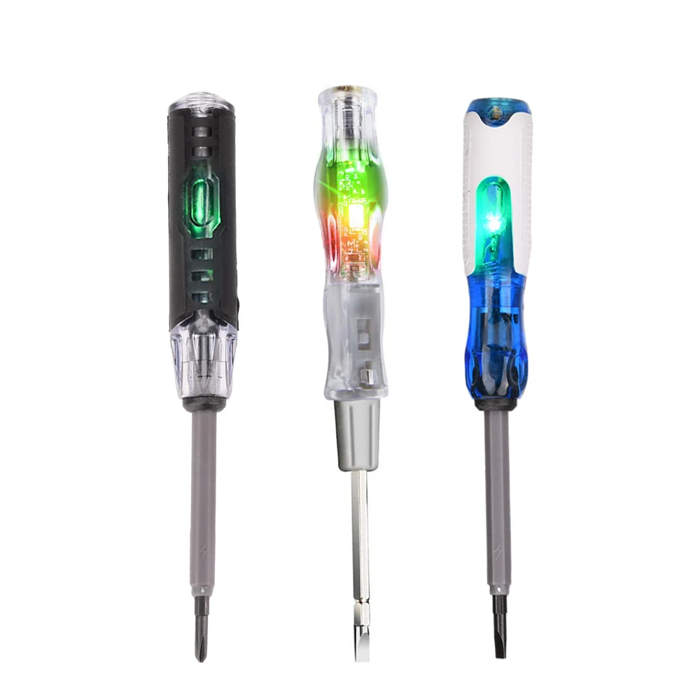 Intelligent Voltage Tester Pen Non contact Induction Digital Power Detector Pencil AC24 250V Electric Screwdriver Circuit Tool