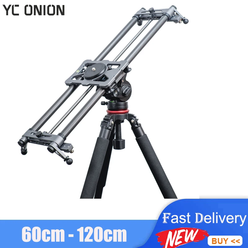Manual Camera Slider 60cm/80cm/100cm/120cm Carbon Fiber Bearing Video ...