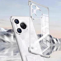 Frameless Slim Clear PC Case For Huawei Pura 70 Pro+ Ultra ShockProof Coque Phone Cases For Pura70Ultra 70Pro Cover Shell 2