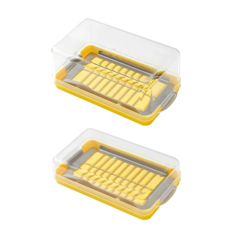 

Practical Butter Cutting Container Butter Dish with Lid Butter Cutter Container