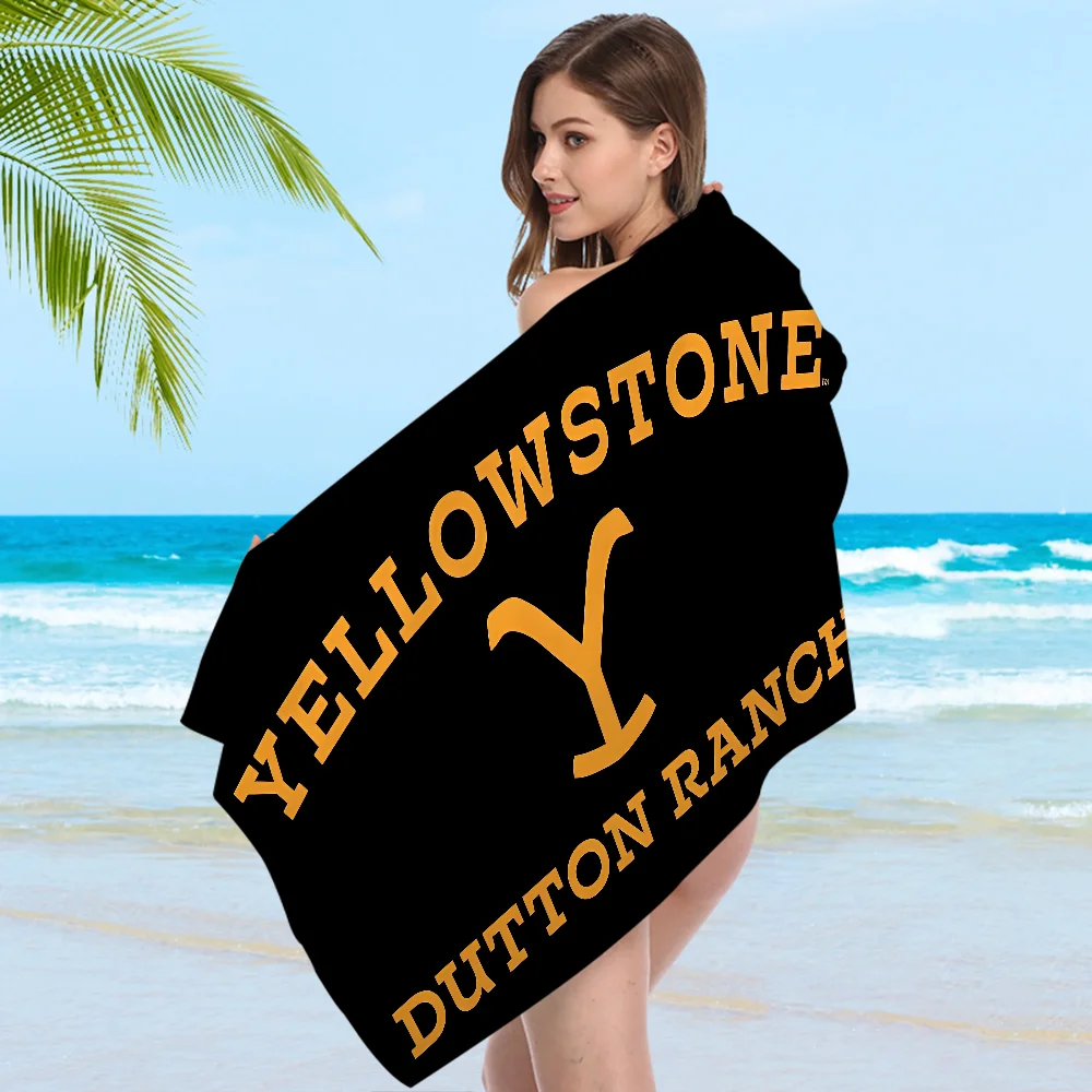 Yellowstone Dutton Towel Microfiber Beach Towel Absorbent Quick dry Soft Yoga Swimming Resort Mountain Climbing Towel 6
