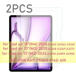 Premium Tempered Glass Screen Protectors - 2 Pack, 9H Hardness, Ultra - Clear防修饰 High Durability (IPD air 13inch 2PCS)
