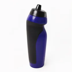 Insulated Stainless Steel Water Bottle with Free Sip Straw - Double - Layer Outdoor Travel Flask (Blue)