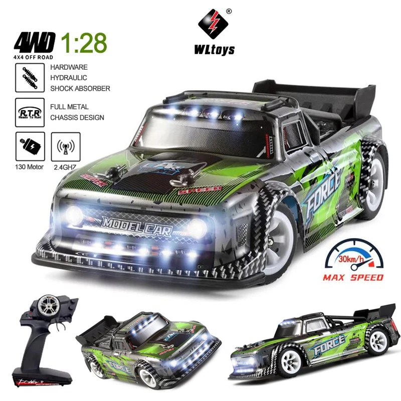 

WLtoys 284131 2,4G Радиоуправляемый автомобиль 4WD удаленный Дрифт автомобили 1:28 пропорционально 30 км/ч высокоскоростные гоночные автомобили светодиодный шки светодиодная машина с дистанционным управлением