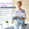 Dryer Sheets Bulk Natural Fabric Softener Sheets Plant Lavender Laundry Softener Naturally Removes Static Cling Drying Machine 5