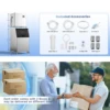Commercial Ice Maker Machine 550lb/24H Stainless Steel Ice Machine 360lbs Ice Storage Capacity Freestanding Industrial Ice Maker 2