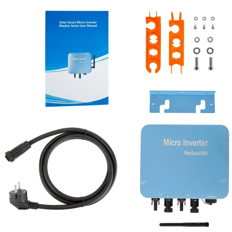 Solar Grid Micro Inverter 600W/700W/800W/1000W/1200W/1300W/1400W/1500W Converter Pure Sine Wave built-in WIFI MPPT grid solar inverter