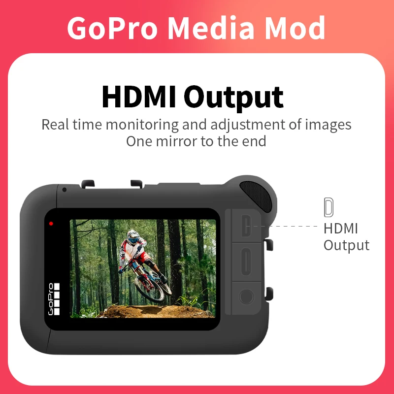 Gopro Media Mod Gopro Black Hdmi Out GoPro Media Mod Untuk HERO12