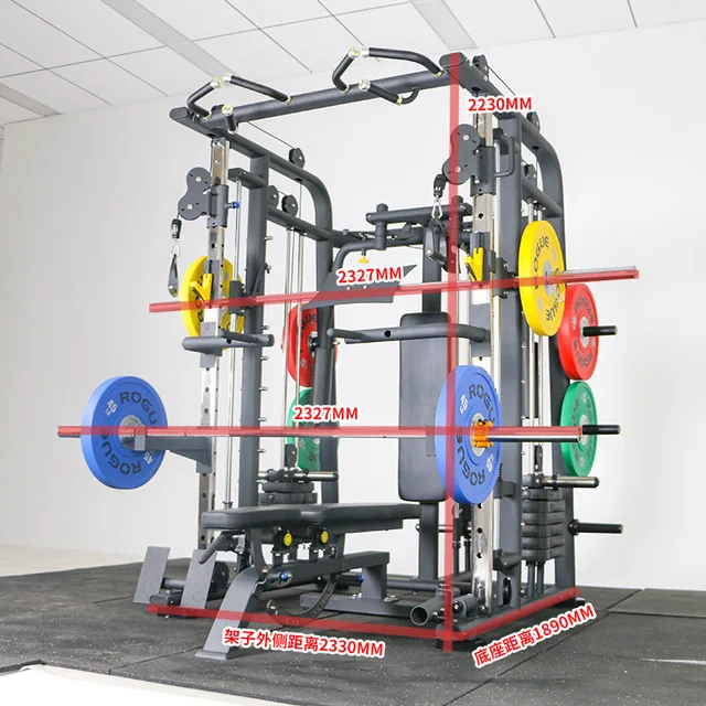 가정용 갠트리 피트니스 장비의 다양한 운동 기능과 MIYAUP 브랜드의 품질 보증이 주요 특징입니다.