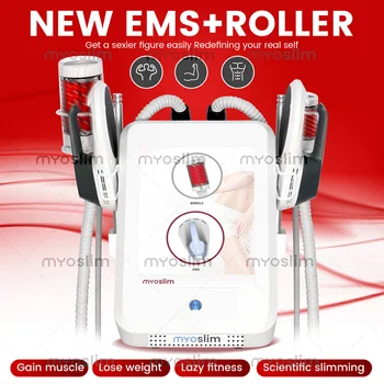 EMS Vacuum Inner Ball Roller 360 Degree Rolling Cellulite Massage Weights Loss Machine Body Muscle Body Slimming Fat Removal