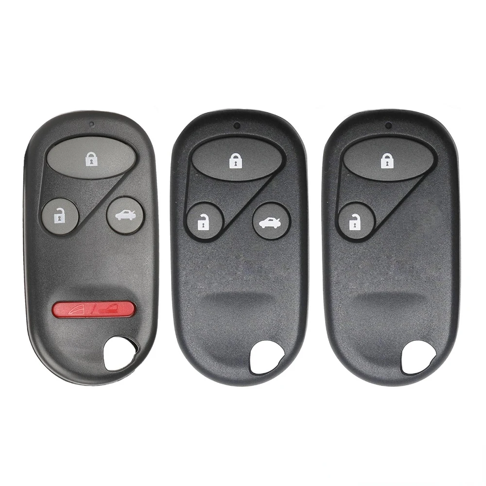 2/3/4 Button Auto Car Remote Key Shell Cover for Honda Accord Jazz Fit CRV S2000 Civic Odyssey Key Fob Case