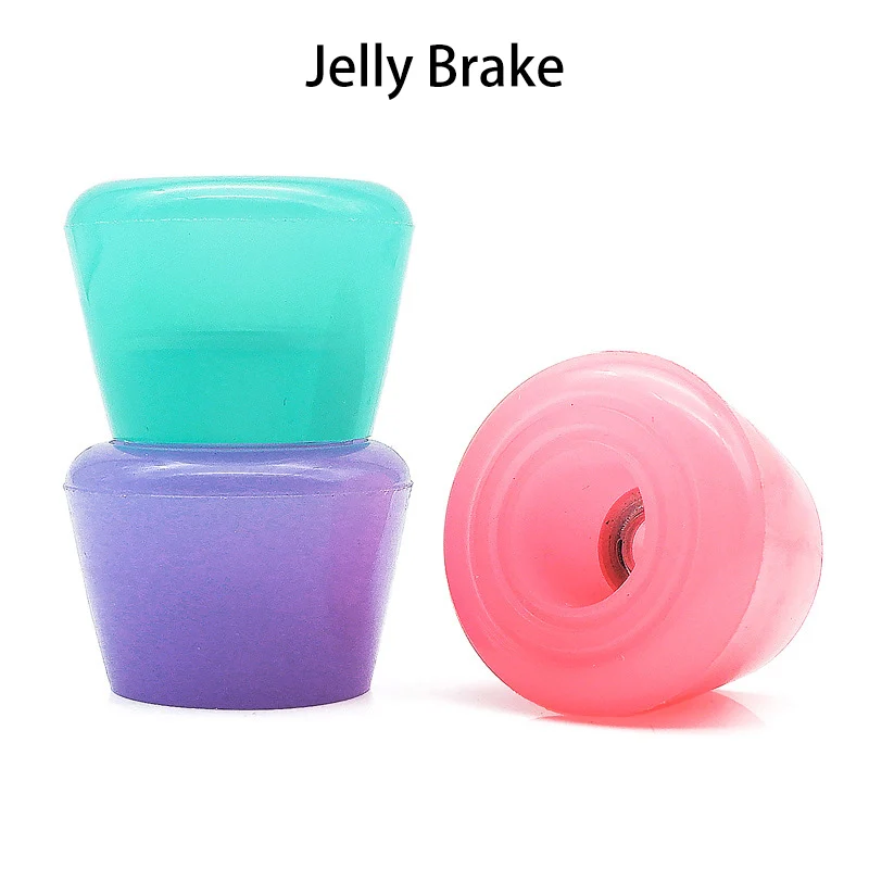 Roller Skates 2PCS PU Quad Roller Skates Brake Patines Front Braking 4 Wheels Roller Skating Shoes Cool Durable Brake Accessories