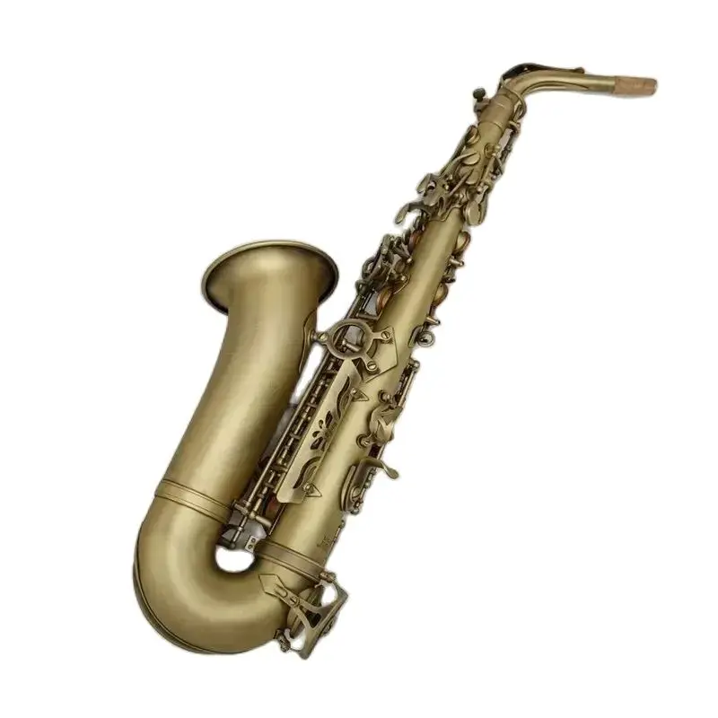 

Alto Saxophone SAS-802 Antique Copper Plated E-flat Professional Musical Instrument With Mouthpiece Reed Neck Free Ship