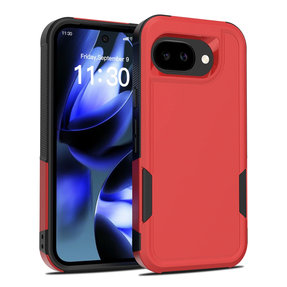 Dual-Layer Military Grade Shockproof Matte Phone Case