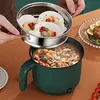1.5L Capacity Mini Home Cooking Pot Multifunctional Rice Cooker Non Stick Pan Safety Material Potable Stockpot Utility Electrice 3