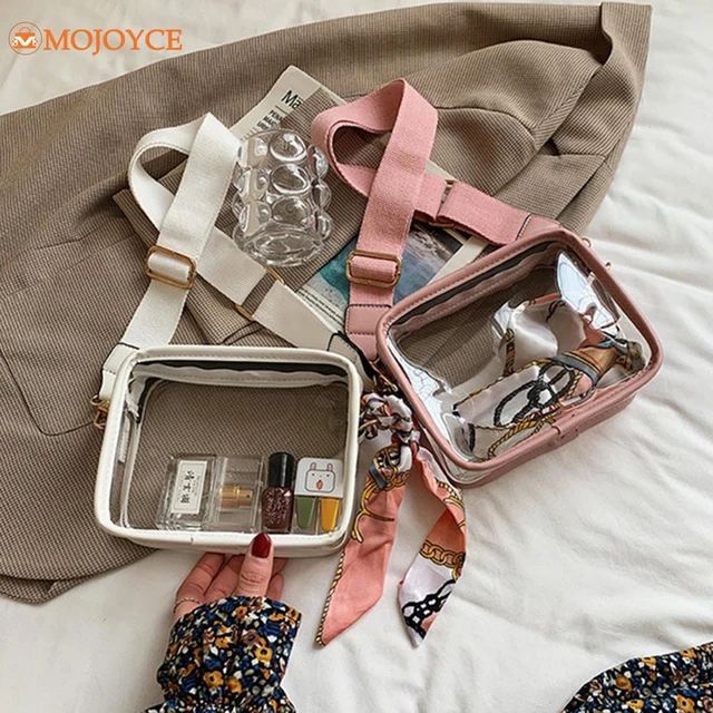 Dropship PVC Clear Crossbody Bags For Women Men Stadium Approved  Transparent Shoulder Handbag Small Square Phone Bag Outdoor Wallet Purse to  Sell Online at a Lower Price