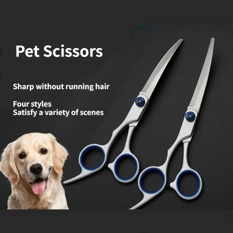 

2pcs Dog Hair Clipping Tools Professional Hairdressing Products for Human & Dog Hair Scissors Grooming Shears Dog Hair Scissors