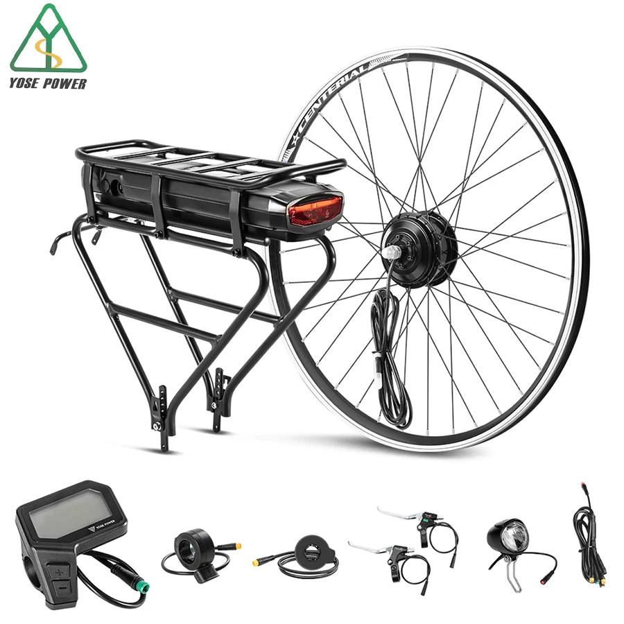 FrontWheelHubMotor28in700C36V250WEbikeConversionKitwith