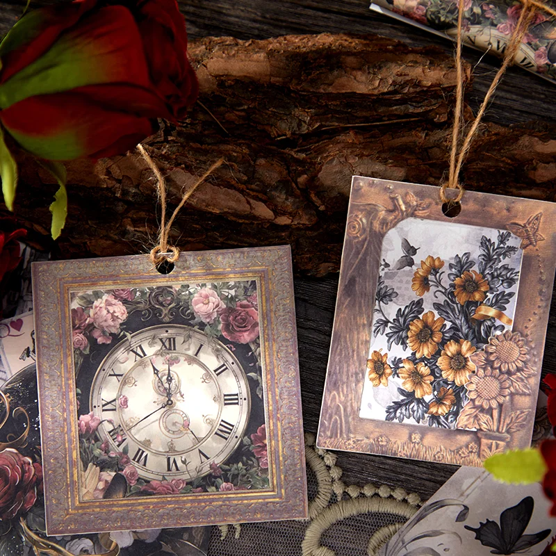 50pcs Alice's Dream Decor Scrapbooking Vintage Material Paper Combo Kit DIY Junk Journal Collage Photo Album Retro Art paper