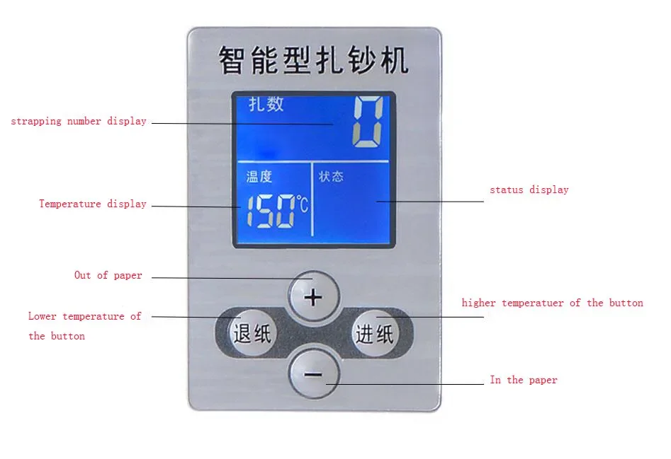 Automatic Banknote Bundling Machine Money Binding Strapping Machine 110V/220V | Intelligent Currency Note Packer for Bill Bank C detail image 4