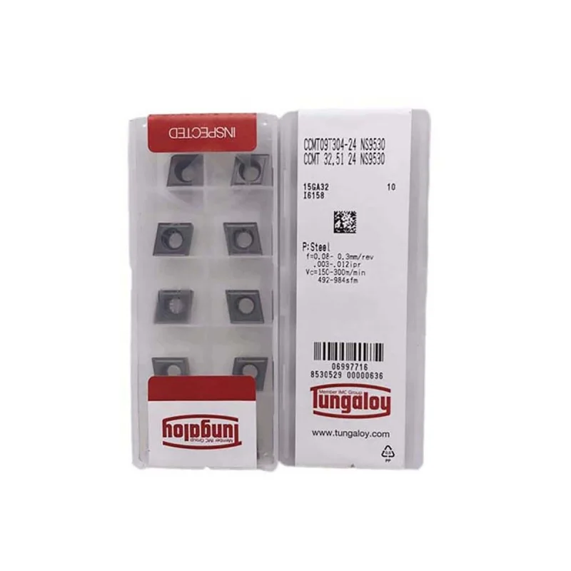 

10pcs Tungaloy 100% Original CCMT CCMT09T308 CCMT09T304 CCMT09T302 CCMT060208 CCMT060202 Medium-Roughing Carbide Turning Inserts