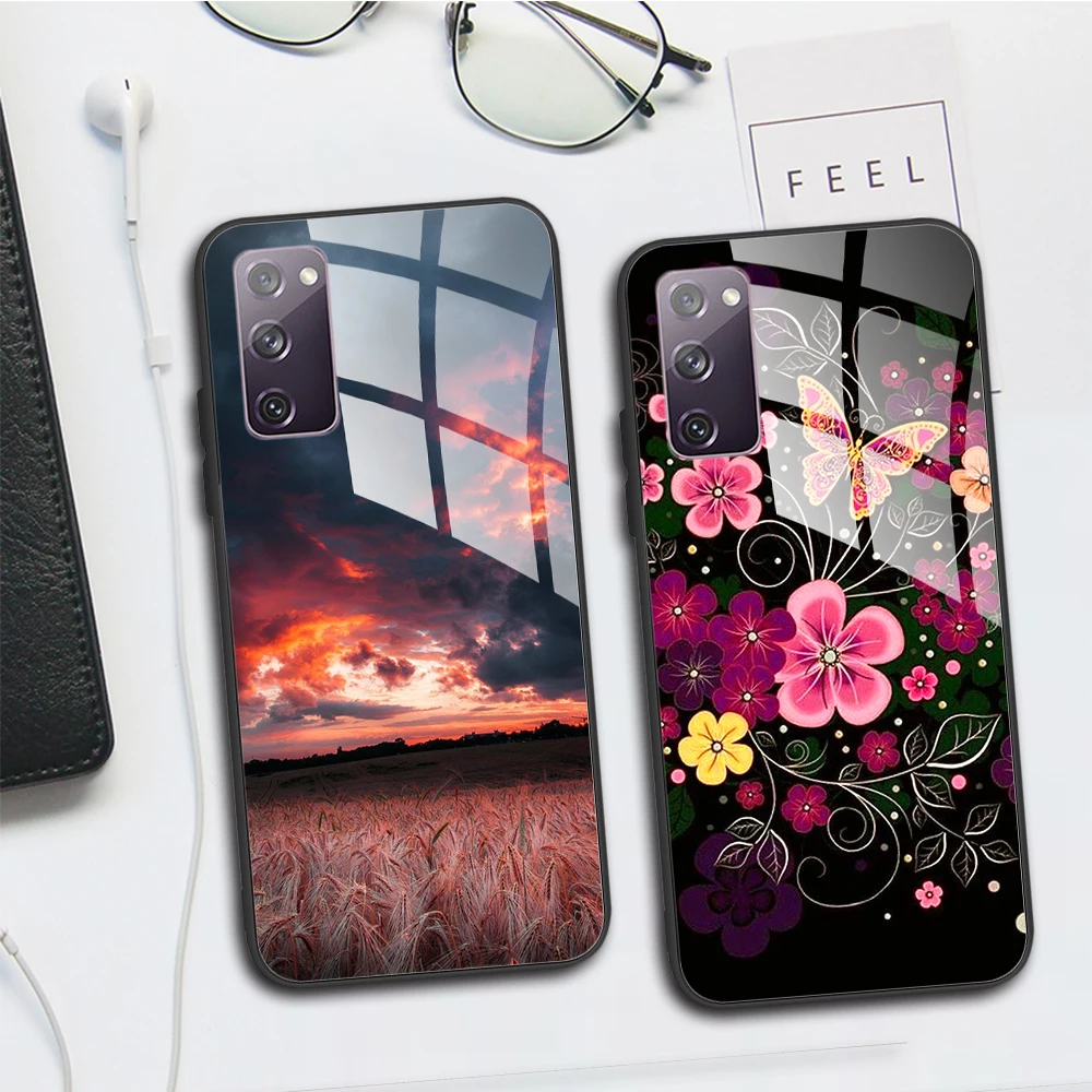 Custodia S20 Fe Per Samsung Galaxy S20 Custodia S20 + Custodia In Vetro Ultra Temperato Per Samsung Galaxy S20 Fe S 20 Plus Custodie Per Telefoni Fund