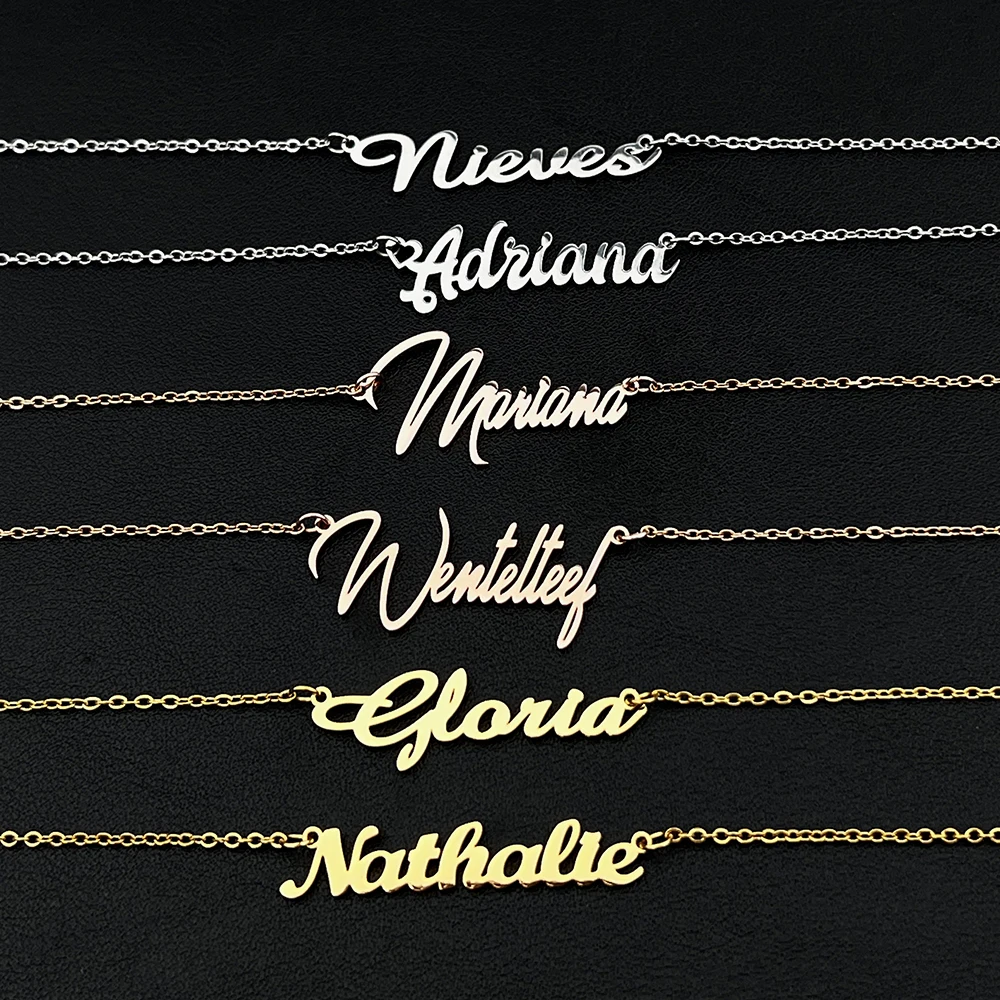 Customized Name Personalized Jewelry Women\'s Necklace Gifts to Friends, Mothers, and Lovers 2024