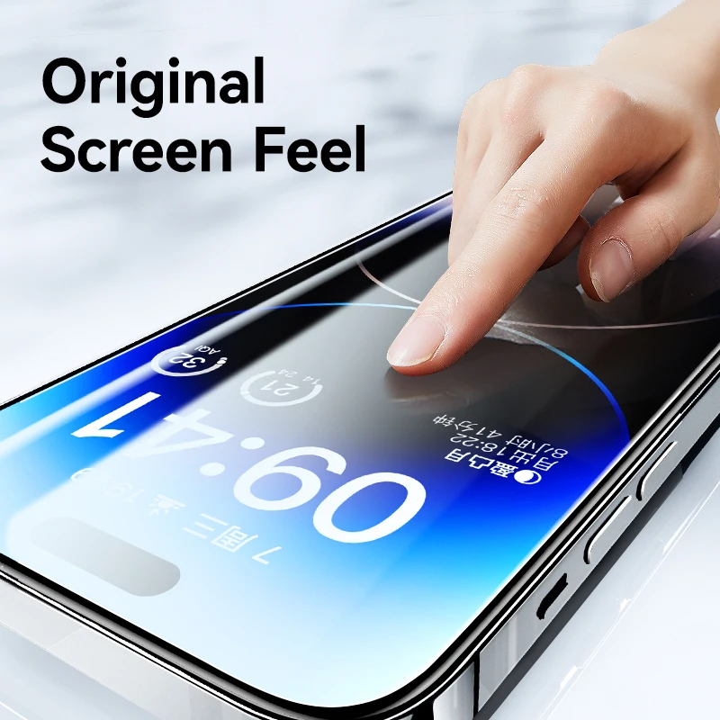 Joyroom 1/2/3pcs 0.33mm HD Tempered Glass For iPhone 15 14 13 12 11 Pro Max Screen Protector Quick Install Glass Dust-proof - Image 3