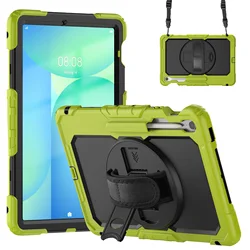Premium Tablet Case with Screen Protectors & Straps for S10FEPlus 13.1 X620 (Lime Silicone)