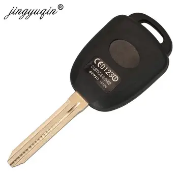 Keyforkess 10pcs 2/3/4 Bottoni Chiave A Distanza Dell'automobile Borsette Della Cassa Fob Per Toyota CAMRY Corolla 2012-2017 RAV4 Prius TOY43 Lama Sostituire 5 Keyforkess 10pcs 2/3/4 Bottoni Chiave A Distanza Dell'automobile Borsette Della Cassa Fob Per Toyota CAMRY Corolla 2012-2017 RAV4 Prius TOY43 Lama Sostituire - Jingyuqin 10pcs 2 3 4 Bottoni Chiave A Distanza Dell automobile Borsette Della Cassa Fob
