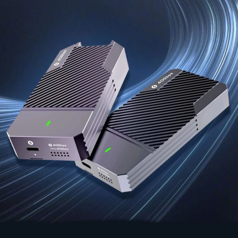 40Gbps M.2 NVMe SSD Ŭ PCIe3.0x4 USB 3 4 ˷̴ ܺ   