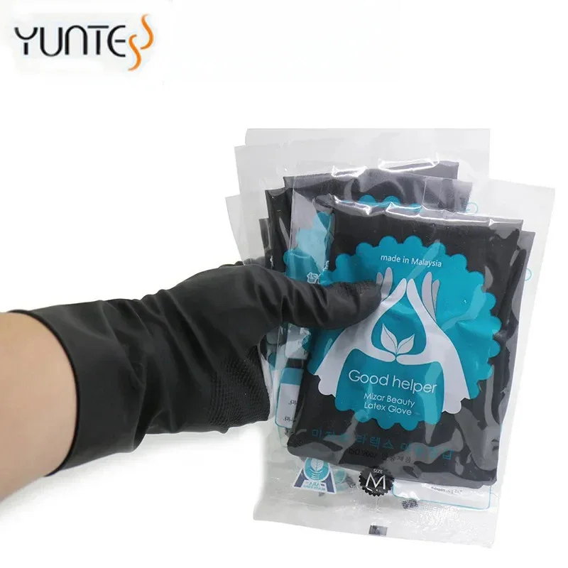 Gants Nitrile Jetables 10 Paires - Ménage, Jardinage, Cuisine