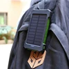 Portable Power Bank 200000mAh Paneles Solares with Lanyard Compass External Battery Outdoor Mobile Power Supply Suitable Xiaomi 3