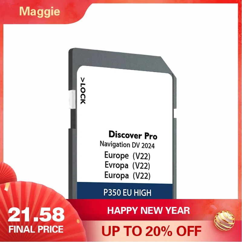 Scopri La Scheda Sd Dv V22 Di Navigazione Professionale 64Gb Uk Gb Europe Sat Nav Sd Card 2024 Dv V22 Media