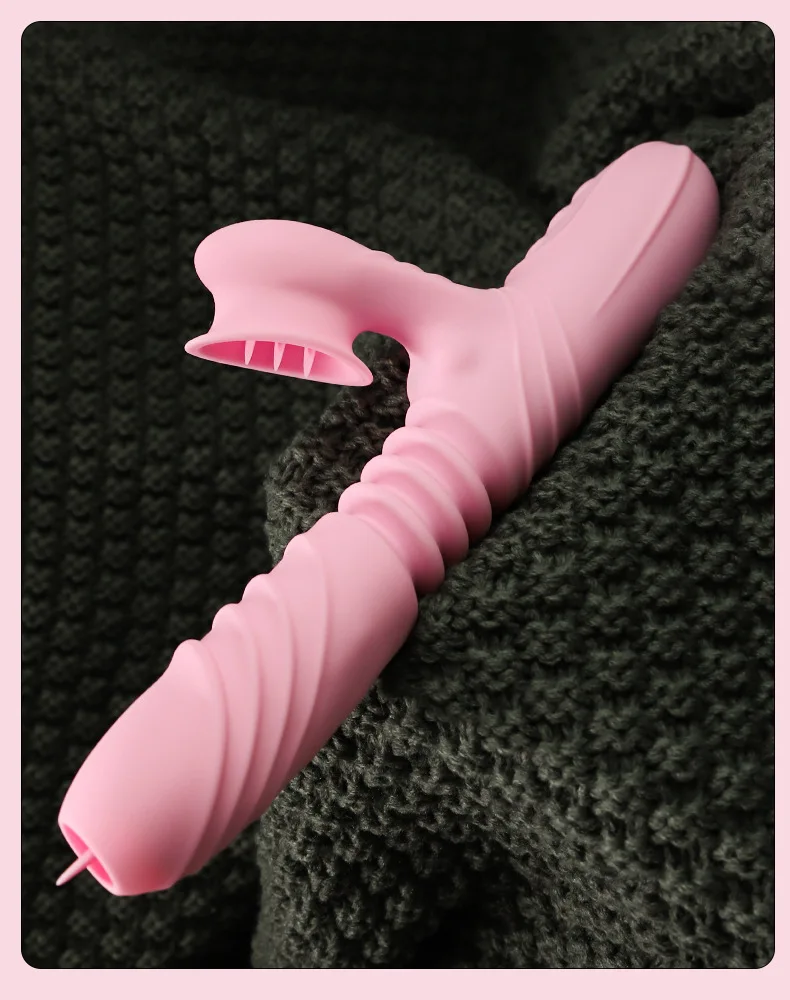 Sexy Tongue Feminine Vibrating Vibrator Variable Frequency G-spot Masturbator Strong Shoc A_voghion.com