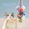 12/6/1Pcs Funny Cat Toys Colorful Yarn Ball with Bell Sounding Interactive Chewing Toy for Kitten Stuffed Toy Ball Cat Supplies 2