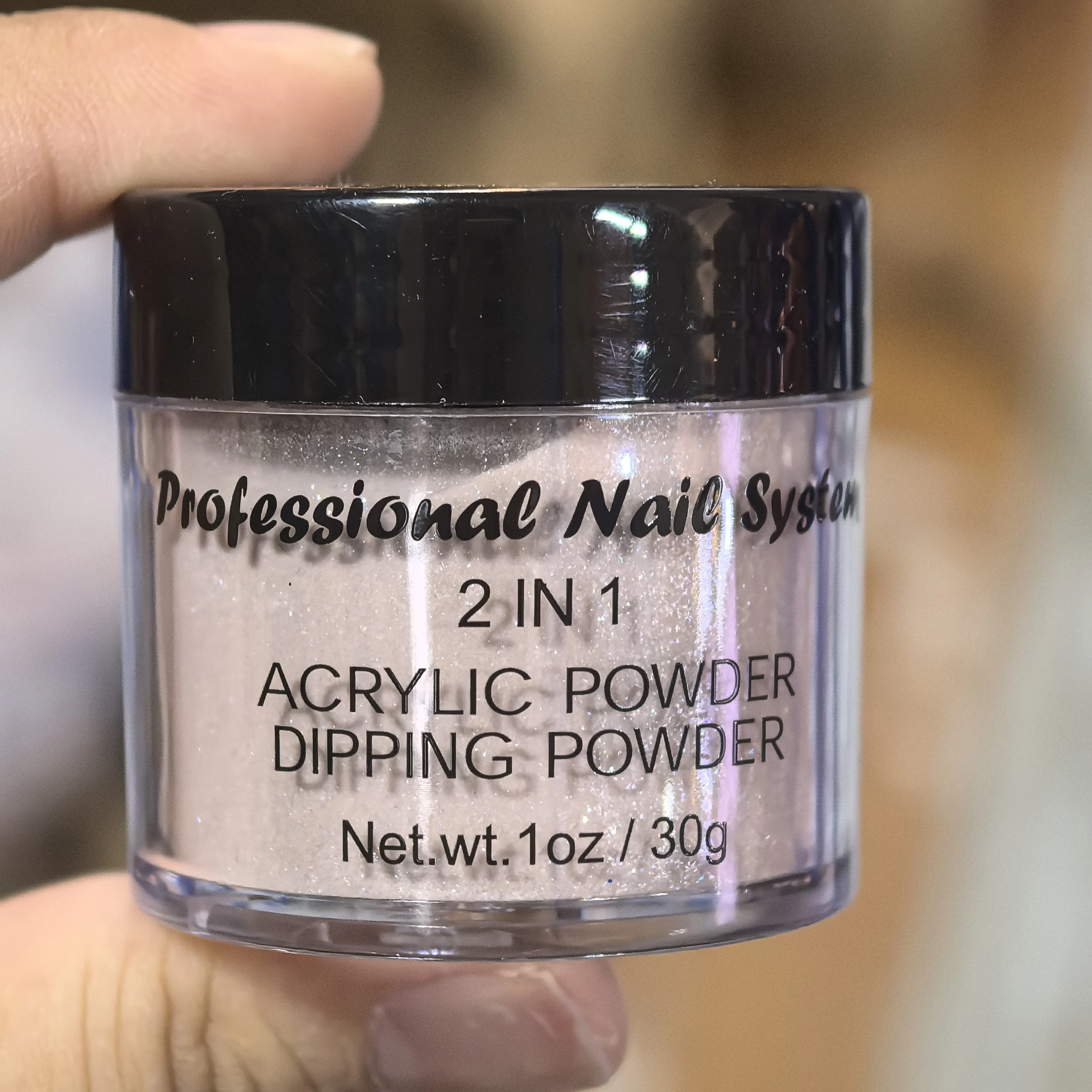1 Oz Acrylic Powder French Manicure Dust Professional NUDE Glitter Acrylic Nail Dust for Extend/Sculpture/Build Nails Dip Powder nail powder acrylic nail powder